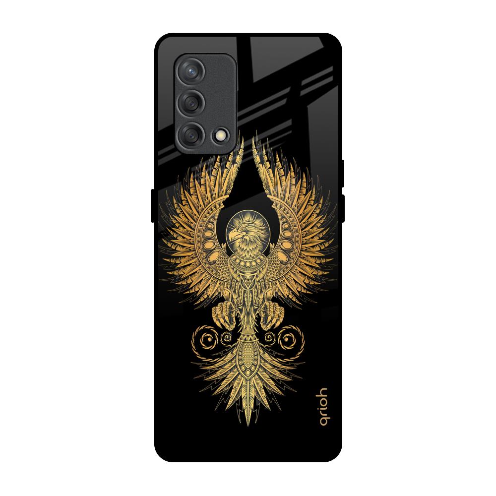 Mythical Phoenix Art Oppo F19s Glass Back Cover Online