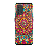 Elegant Mandala Oppo F19s Glass Back Cover Online