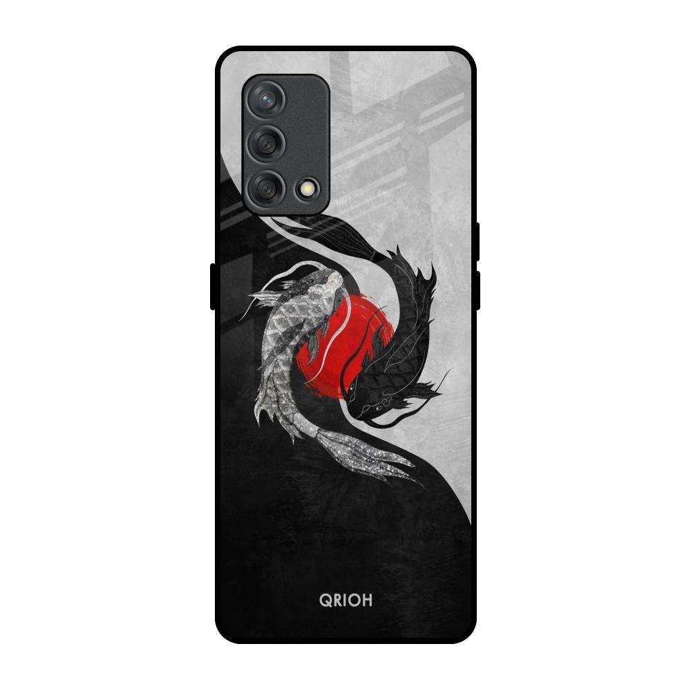 Japanese Art Oppo F19s Glass Back Cover Online