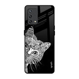 Kitten Mandala Oppo F19s Glass Back Cover Online