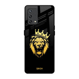 Lion The King Oppo F19s Glass Back Cover Online