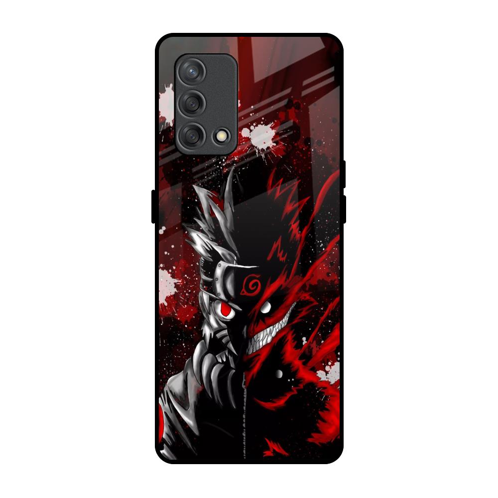 Dark Character Oppo F19s Glass Back Cover Online