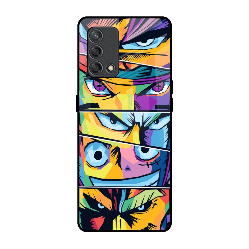 Anime Legends Oppo F19s Glass Back Cover Online