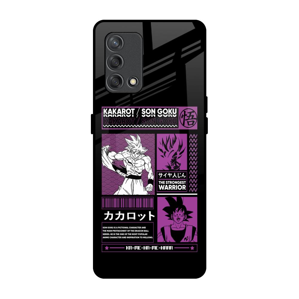 Strongest Warrior Oppo F19s Glass Back Cover Online