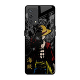 Dark Luffy Oppo F19s Glass Back Cover Online