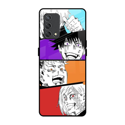 Anime Sketch Oppo F19s Glass Back Cover Online
