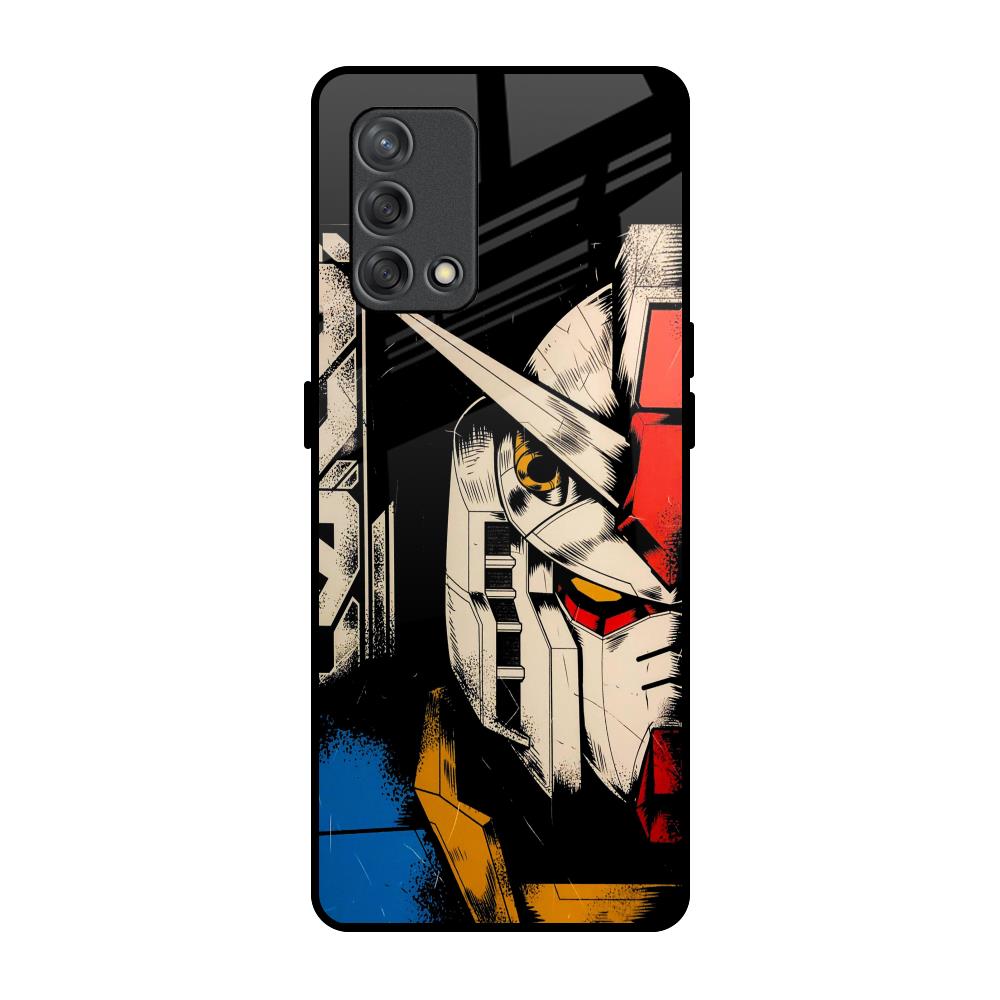 Transformer Art Oppo F19s Glass Back Cover Online