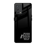 Push Your Self Oppo F19s Glass Back Cover Online
