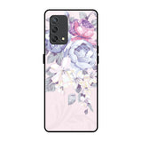 Elegant Floral Oppo F19s Glass Back Cover Online