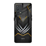 Black Warrior Oppo F19s Glass Back Cover Online
