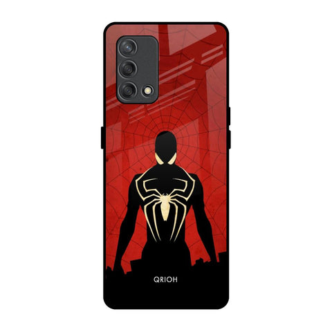 Mighty Superhero Oppo F19s Glass Back Cover Online