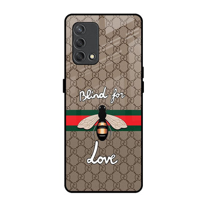 Blind For Love Oppo F19s Glass Back Cover Online