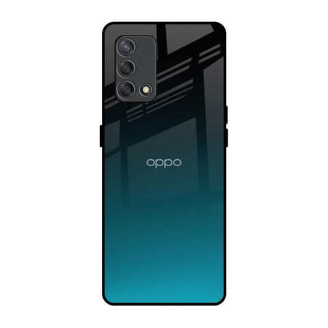 Ultramarine Oppo F19s Glass Back Cover Online