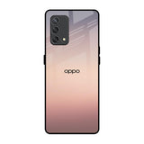 Golden Mauve Oppo F19s Glass Back Cover Online