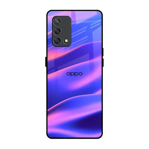 Colorful Dunes Oppo F19s Glass Back Cover Online