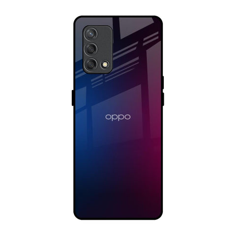 Mix Gradient Shade Oppo F19s Glass Back Cover Online