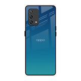 Celestial Blue Oppo F19s Glass Back Cover Online