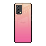 Pastel Pink Gradient Oppo F19s Glass Back Cover Online