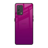 Magenta Gradient Oppo F19s Glass Back Cover Online
