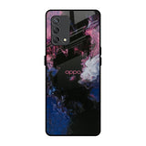 Smudge Brush Oppo F19s Glass Back Cover Online