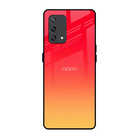 Sunbathed Oppo F19s Glass Back Cover Online