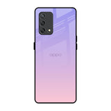 Lavender Gradient Oppo F19s Glass Back Cover Online