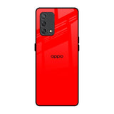 Blood Red Oppo F19s Glass Back Cover Online