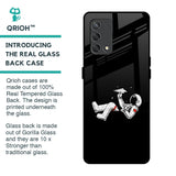 Space Traveller Glass Case for Oppo F19s