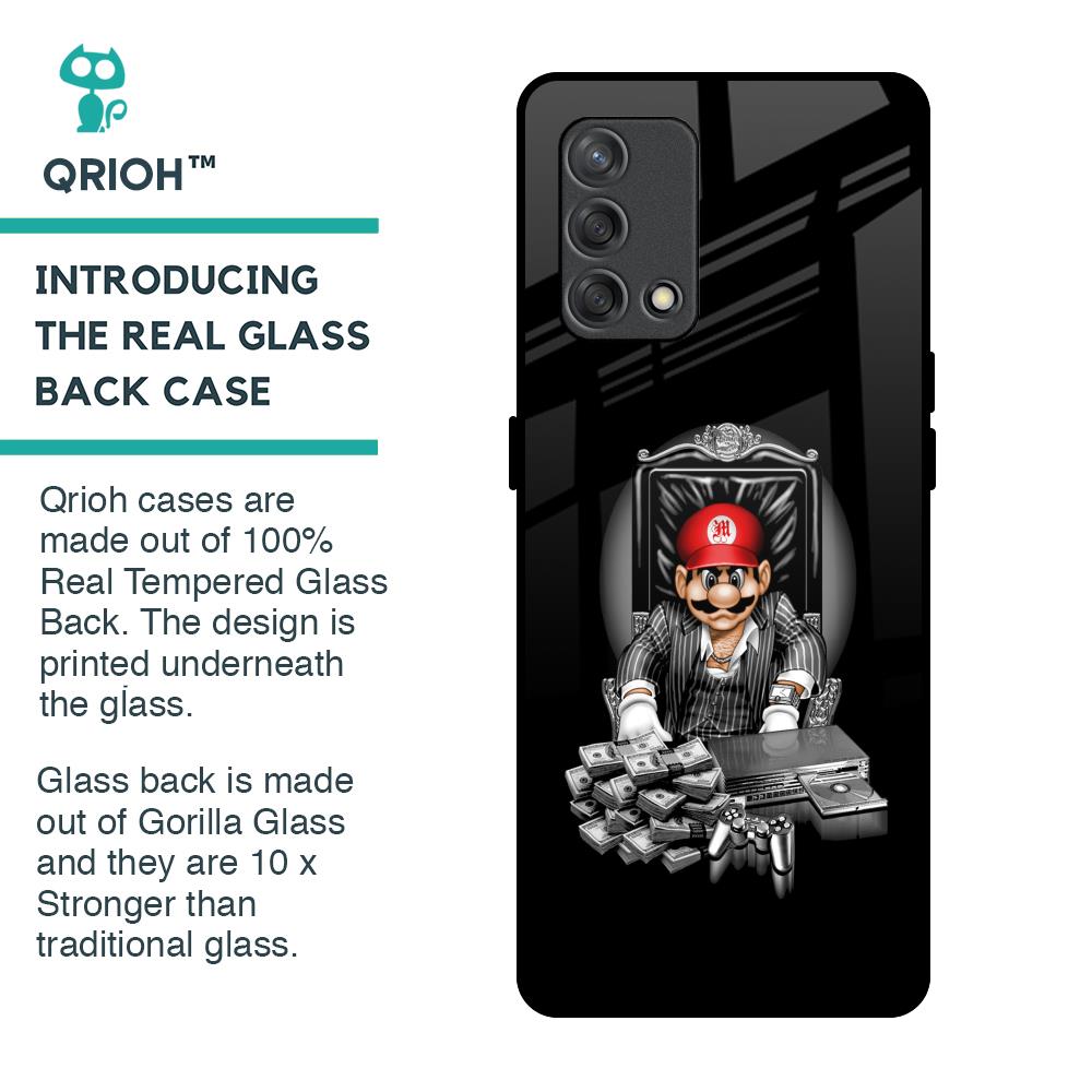 Dark Secret Glass Case for Oppo F19s