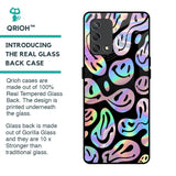 Acid Smile Glass Case for Oppo F19s