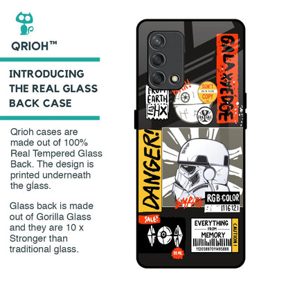 Galaxy Edge Glass Case for Oppo F19s
