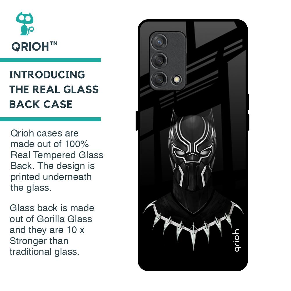 Dark Superhero Glass Case for Oppo F19s