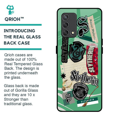 Slytherin Glass Case for Oppo F19s