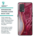 Crimson Ruby Glass Case for Oppo F19s