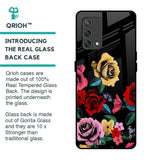 Floral Decorative Glass Case For Oppo F19s