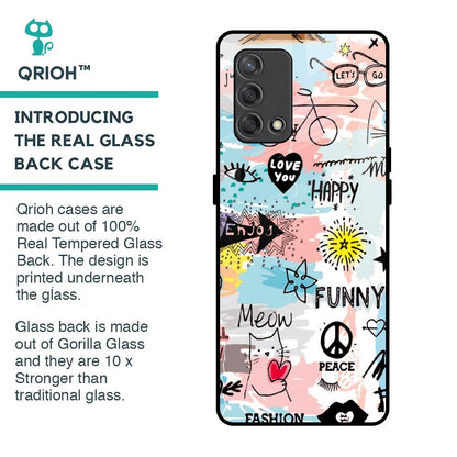Just For You Glass Case For Oppo F19s