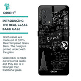Funny Math Glass Case for Oppo F19s