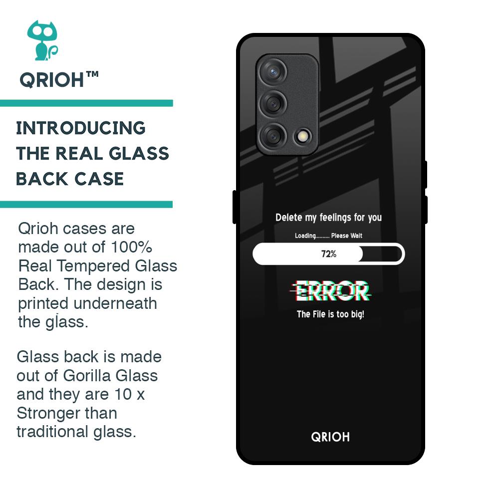 Error Glass Case for Oppo F19s