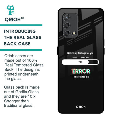 Error Glass Case for Oppo F19s