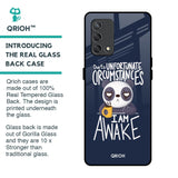 Struggling Panda Glass Case for Oppo F19s