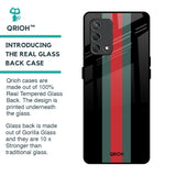 Vertical Stripes Glass Case for Oppo F19s