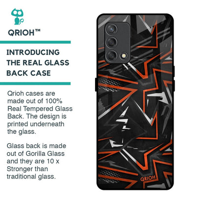 Vector Art Glass Case for Oppo F19s