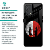 Anime Red Moon Glass Case for Oppo F19s