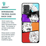 Anime Sketch Glass Case for Oppo F19s