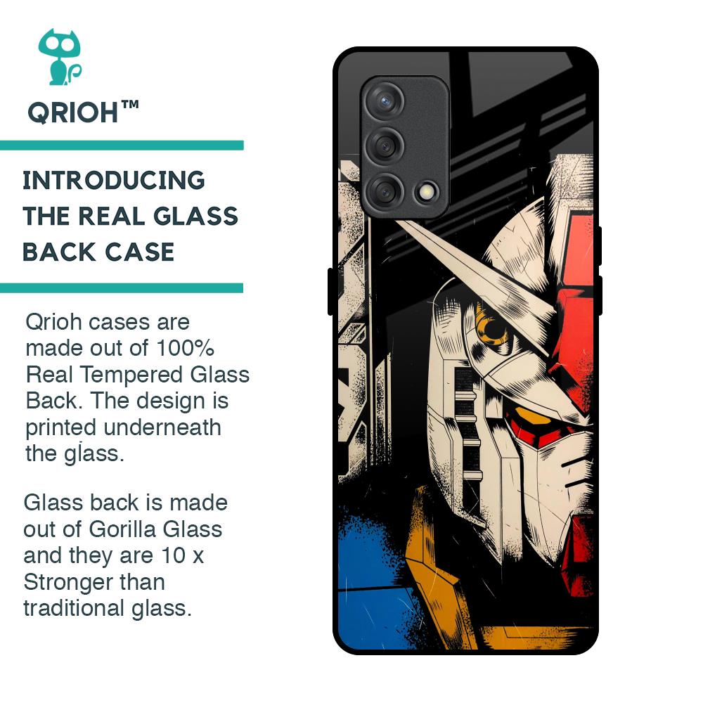 Transformer Art Glass Case for Oppo F19s