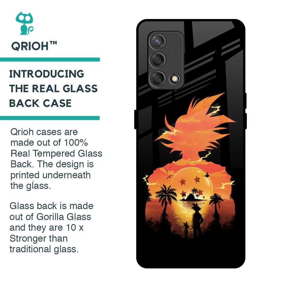Japanese Paradise Glass Case for Oppo F19s