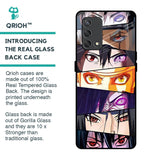 Anime Eyes Glass Case for Oppo F19s