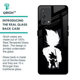 Monochrome Goku Glass Case for Oppo F19s