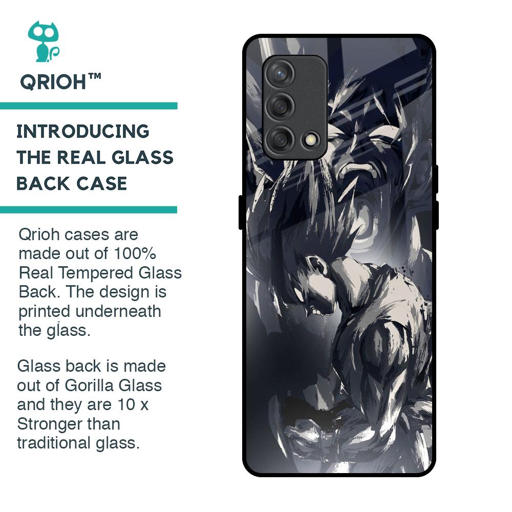 Sketch Art DB Glass Case for Oppo F19s