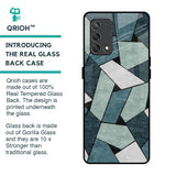 Abstact Tiles Glass Case for Oppo F19s